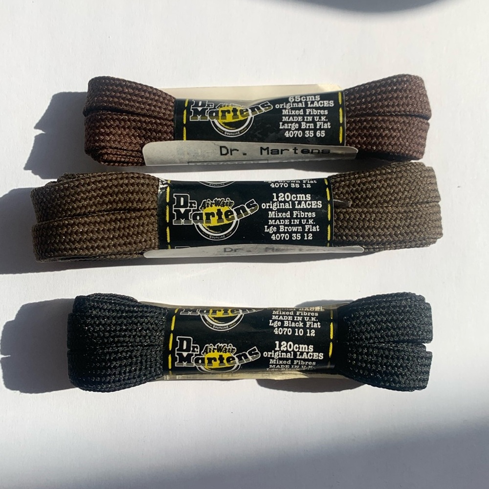 Doc Martens flat laces